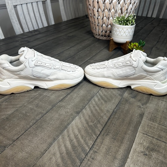 Amiri Bone Runner Sneakers Mixed White Size 13 US EU 46 UK 12 - Picture 4 of 8
